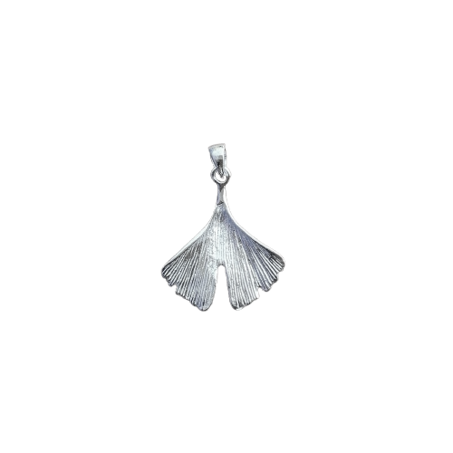 Large Ginkgo Leaf Pendant