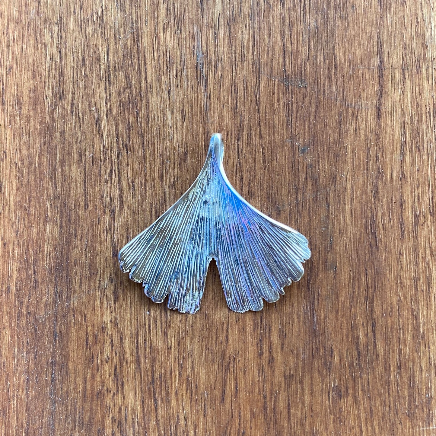 Anhänger Ginkgo Blatt groß