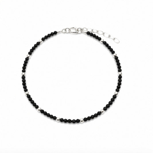 Armband Ava Schwarze Spinell