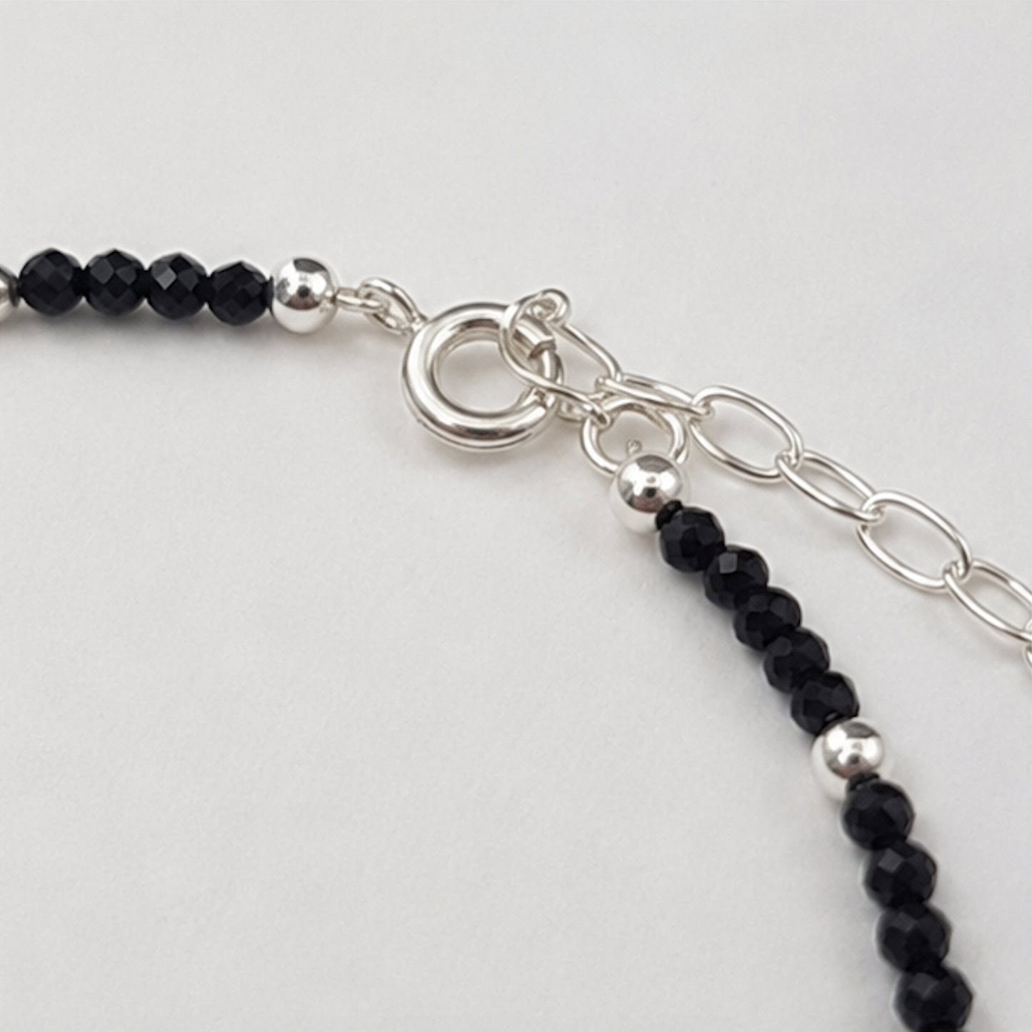 Armband Ava Schwarze Spinell