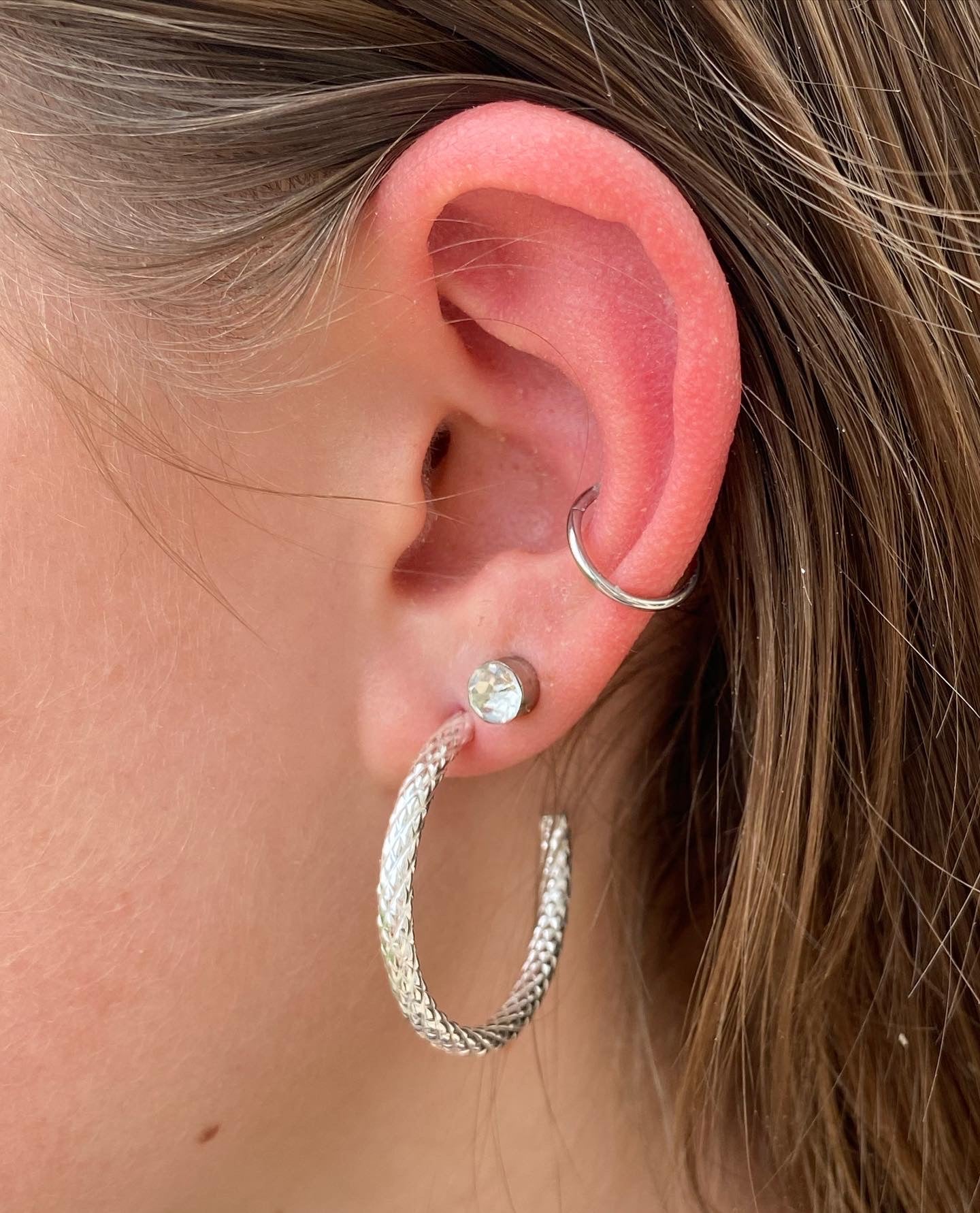 Ohrstecker Creole Glam M - est.ELLE