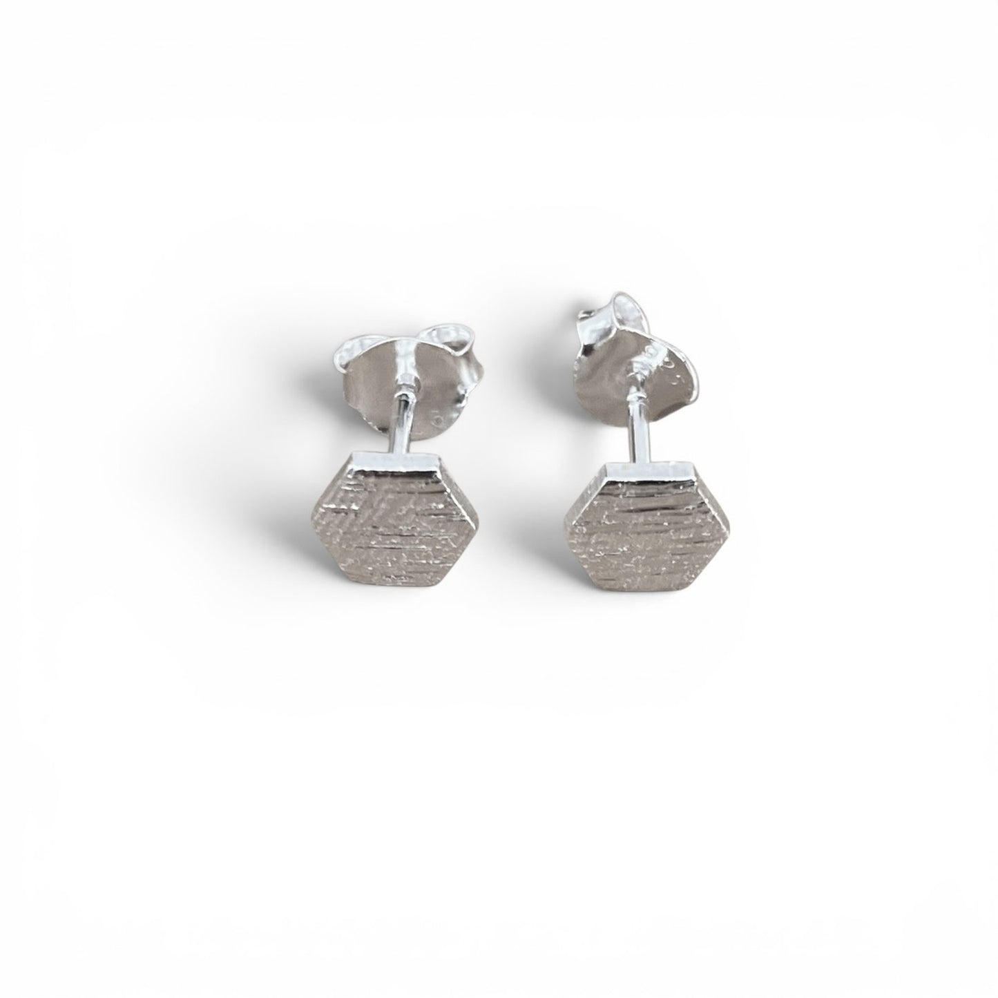 Octagon Stud Earrings