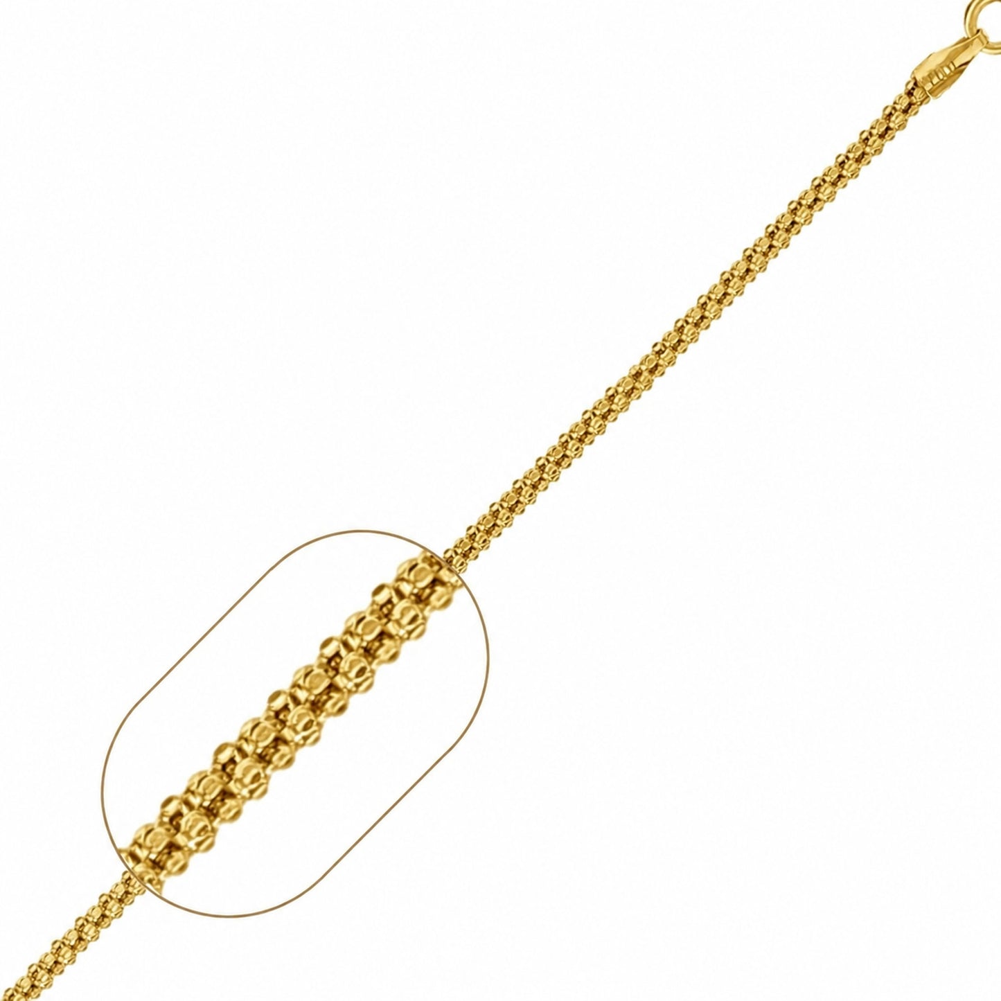 Popcornkette Diamantiert